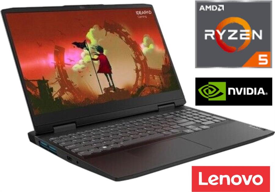 Notebook LENOVO IdeaPad Gaming 3 Ryzen 5 5600h-16GB-SSD512-GTX1650