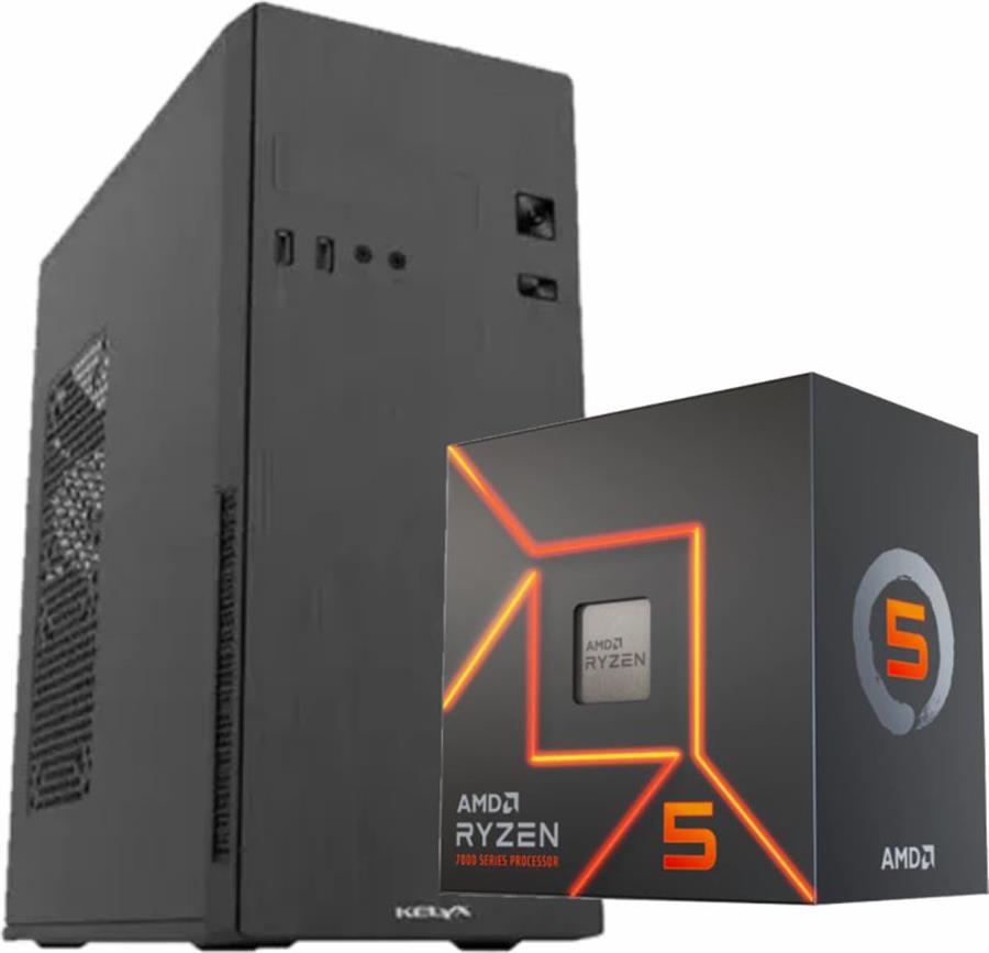 Pc Amd Ryzen 5 8500G 16GB DDR5 Ssd 512g M2 Video Radeon