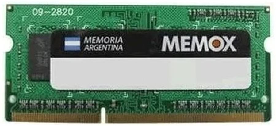 Memoria DDR4 16GB 3200mhz MEMOX para Notebook Sodimm