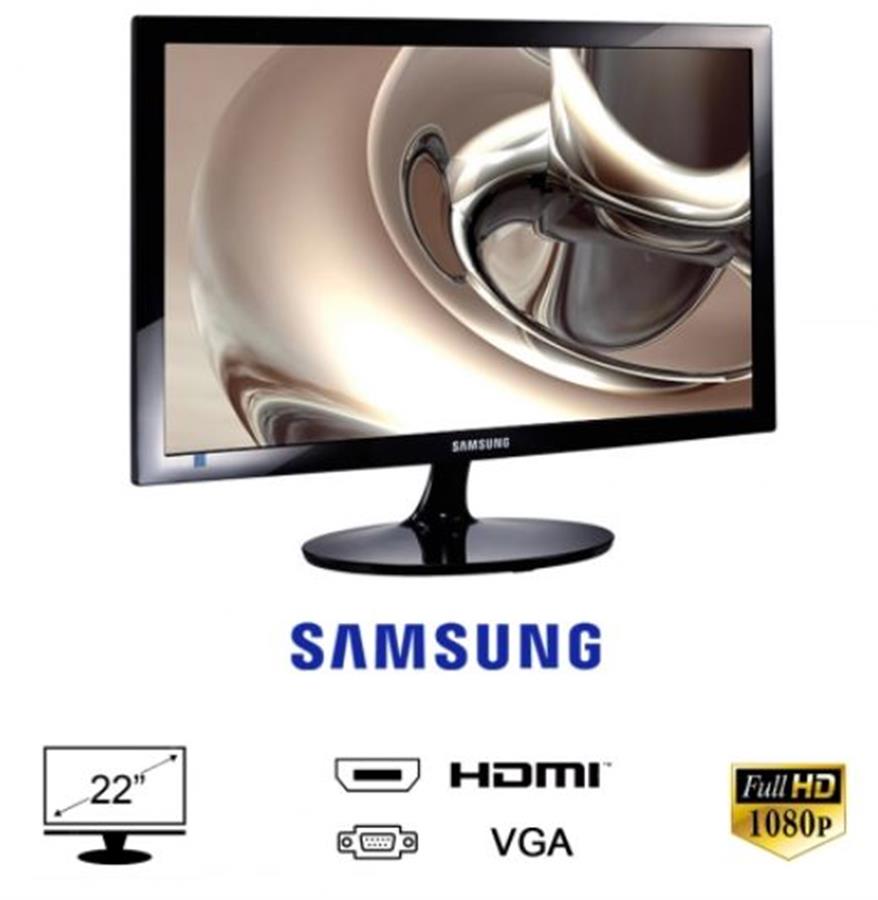 Monitor Led 22 Samsung Ls22d300f Vga Hdmi  Full Hd