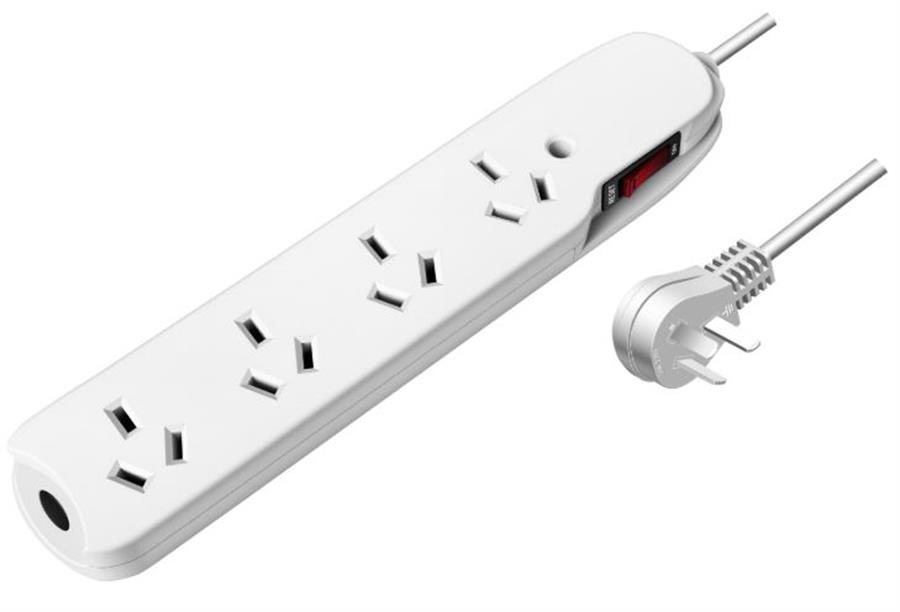 Zapatilla Prolongador Kelyx 4 tomas 220V c/proteccion 1.5mts