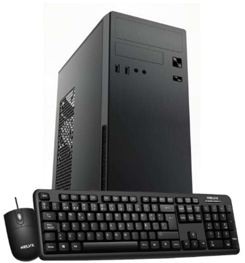 Kit Gabinete Fuente 500w Teclado Mouse Kelyx