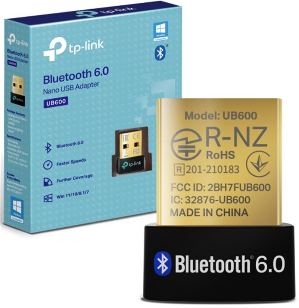 Adaptador Bluetooth 6.0 Nano USB TpLink UB600