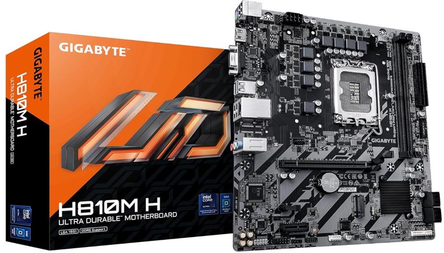 Mother GIGABYTE H810M H  DDR5 Socket 1851 Ultra