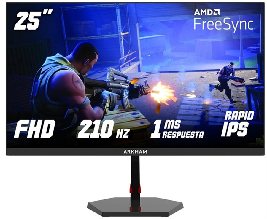 MONITOR 25 ARKHAM GAMER 210HZ IPS-1MS HDMI-DP
