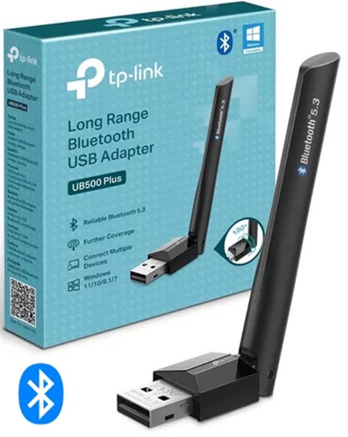 Adaptador Bluetooth Nano USB 5.0  TpLink UB500 Plus Long Range