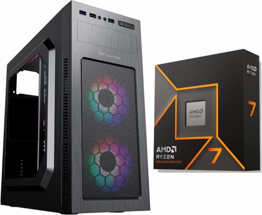 Pc Ryzen 7 9700X 16G Ddr5 Ssd 500GB Fuente Certificada