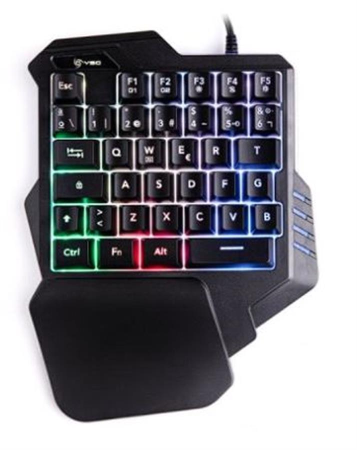 TECLADO PC VSG UNABOMBER (UNA MANO RGB ERGONOMICO)