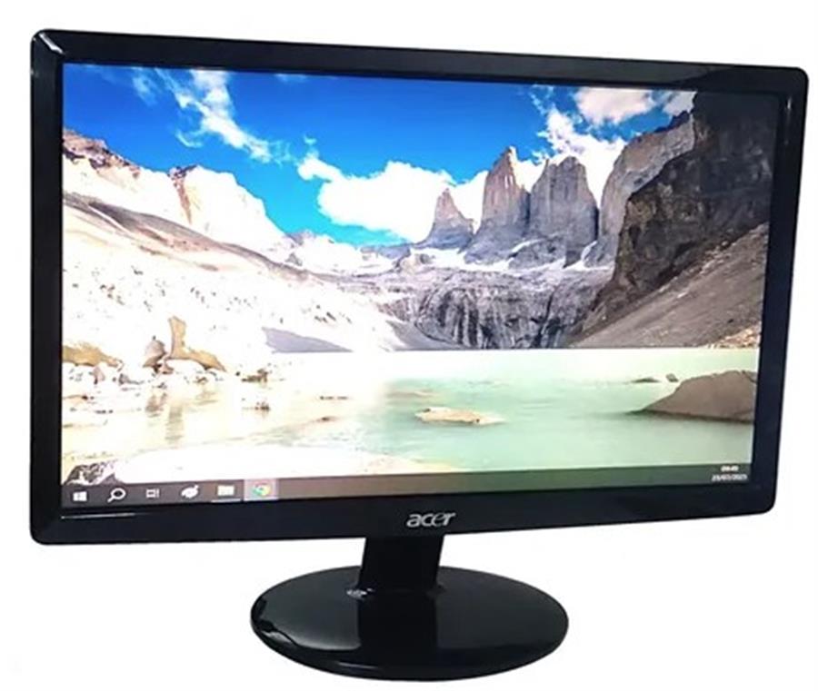 Monitor Led 19 ACER S181 VGA - USADO