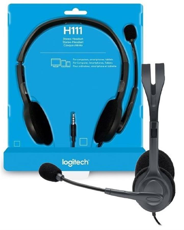 Auricular Logitech H111 con Micrófono