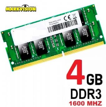 Memoria DDR3 - 4GB 1600mhz Markvision - Notebook