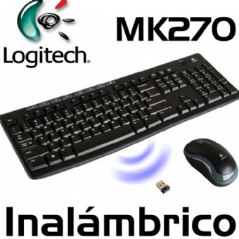 Teclado y Mouse Inalambrico LOGITECH MK270