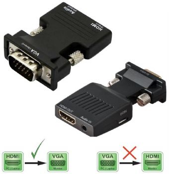 Conversor HDMI a VGA Compacto