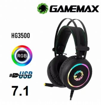 Auricular Gamer - Gamemax 7.1 Hg3500 Rgb